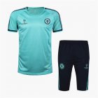 Camiseta baratas Liga Campeones azul Chelsea formación